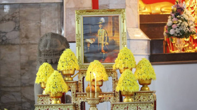 ทำบุญตักบาตรข้าวสารอาหารแห้งแด่พระภิกษุสงฆ์ ... พารามิเตอร์รูปภาพ 1