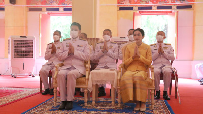 ร่วมพิธีเจริญพระพุทธมนต์สมโภชพระพุทธรูปประจำจังหวัดฯ พารามิเตอร์รูปภาพ 1