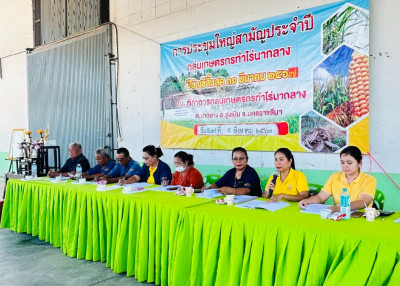 การประชุมใหญ่สามัญประจำปี กลุ่มเกษตรกรทำไร่นากลาง พารามิเตอร์รูปภาพ 1