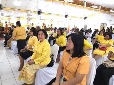 ร่วมพิธีเจริญพระพุทธมนต์เฉลิมพระเกียรติถวายพระพรชัยมงคล พารามิเตอร์รูปภาพ 1